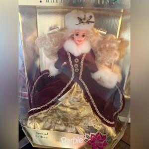 Vintage 1996 Holiday Barbie